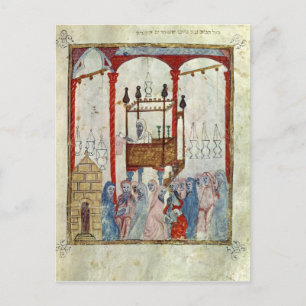 Synagogue, c.1350, Noord-Spanje Briefkaart