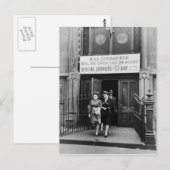Synagogue Prayer Service op D-dag 6 juni 1944 Briefkaart (Voorkant / Achterkant)