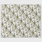 Synapes Medische Abstracte Cadeaus Cadeaupapier (Vlak)