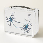 Synaps tussen neuronen, neurowetenschap neuron (Achterkant)