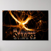 Synapse rode brand poster (Voorkant)