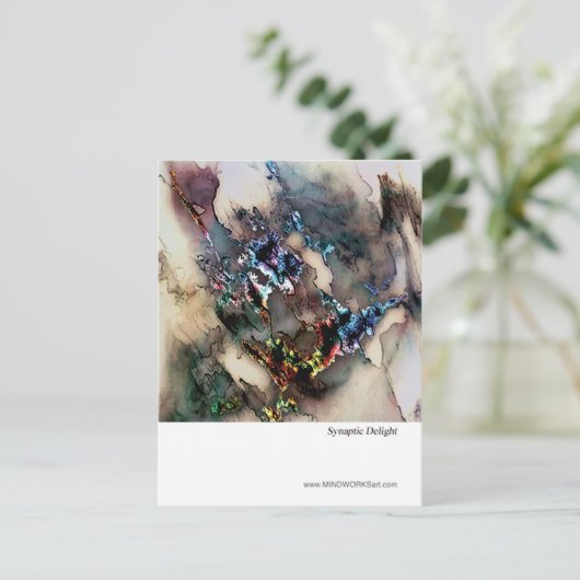 Synaptic Delight Briefkaart (Staand voorkant)