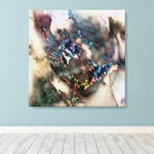 Synaptic Delight Canvas Afdruk (Insitu (Houten vloer))