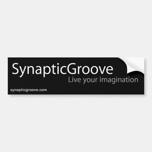 SynapticGroove - Bumpersticker (Voorkant)