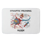 Synaptisch snoeien in neonsynapse neurologie badmat (Voorkant)