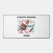 Synaptisch snoeien in neonsynapse neurologie bureaumat (Voorkant)