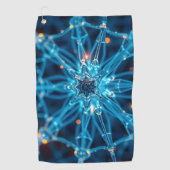 synaptische ster golfhanddoek (Voorkant)