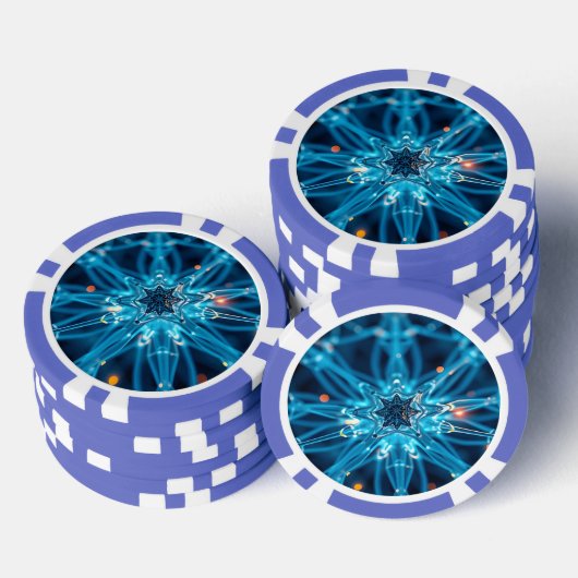 synaptische ster poker chips (Opstapeling)
