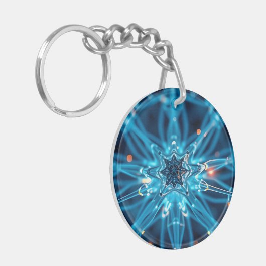 synaptische ster sleutelhanger (Voorkant Links)