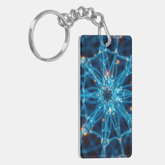 synaptische ster sleutelhanger (Voorkant Links)