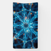 synaptische ster spandoek (Verticaal)