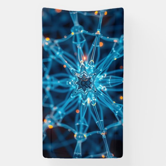 synaptische ster spandoek (Verticaal)