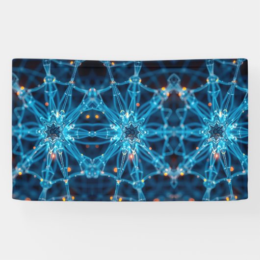 synaptische ster spandoek (Horizontaal)