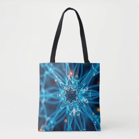 synaptische ster tote bag (Voorkant)