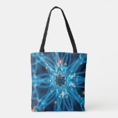 synaptische ster tote bag (Achterkant)