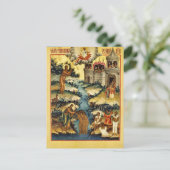 Synaxis van St. Johannes de Doper Orthodoxe Icoon Briefkaart (Staand voorkant)