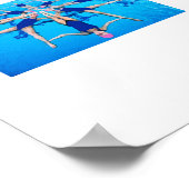 Sync Swimming Poster (Hoek)