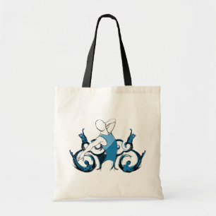 Synch Swimming Illustratie Tote Bag