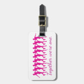 SYNCHRO FIGURE SCHAATS BAGAGELABEL PERSONALISEERD (Voorkant verticaal)