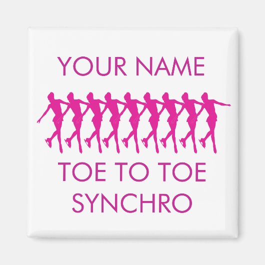 SYNCHRO KUNSTSCHAATSMAGNEET MAGNEET (Voorkant)