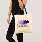 Synchro-Schaatsen Tote Bag (Voorkant (product))