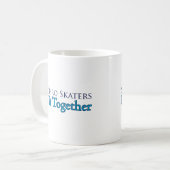 Synchro Skaters doen het samen Koffiemok (Voorkant links)