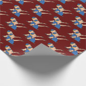 Synchromzwemmen Cadeaupapier (Hoek)
