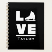 Synchrone liefde en live-beeldschaatsen planner (Voorkant)