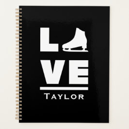 Synchrone liefde en live-beeldschaatsen planner