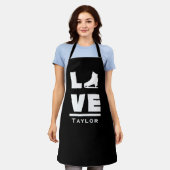 Synchrone liefde en live-beeldschaatsen schort (Gedragen)