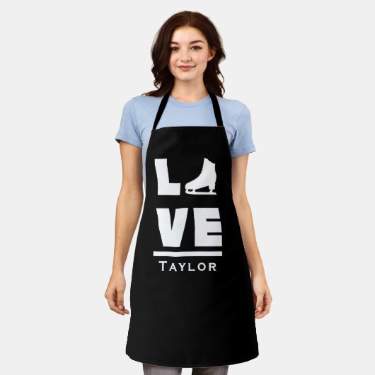 Synchrone liefde en live-beeldschaatsen schort (Gedragen)