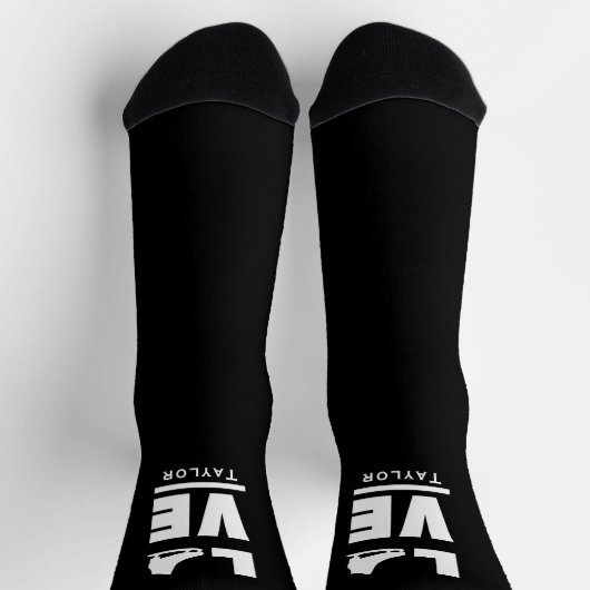 Synchrone liefde en live-beeldschaatsen sokken (Top)