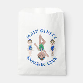 Synchrone zwemsport bedankzakje