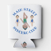 Synchrone zwemsport blikjeskoeler (Achterkant)