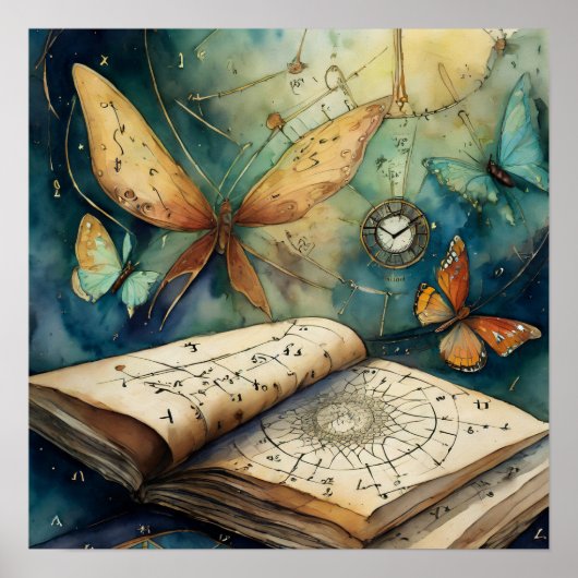 Synchroniciteit Belichaamde Mystiek Spiritualiteit Poster (Voorkant)