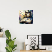 Synchroniciteit Belichaamde Mystiek Spiritualiteit Poster (Thuiskantoor)