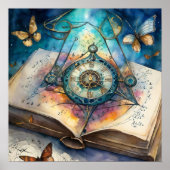 Synchroniciteit belichaamde mystiek spiritualiteit poster (Voorkant)