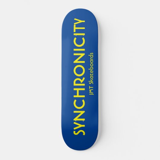 SYNCHRONICITEIT SKATEBOARDS / JMT (Voorkant)