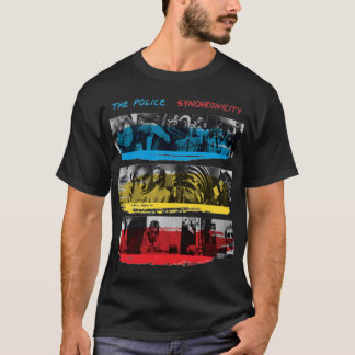 Synchronisatie van de politie t-shirt