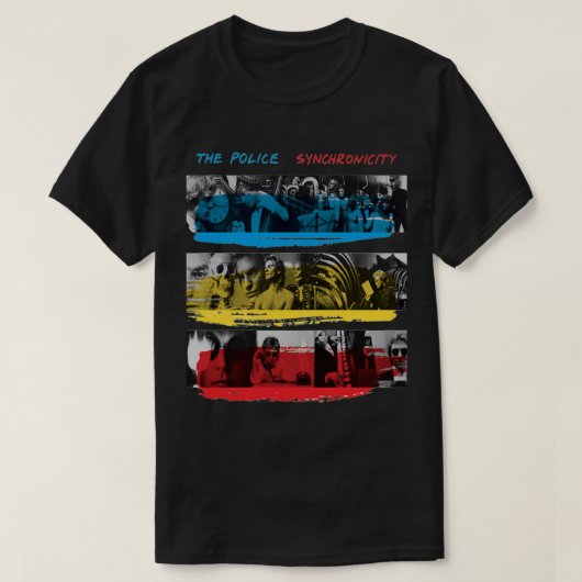 Synchronisatie van de politie t-shirt (Design voorkant)