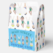 Synchronisatie zwembad team pool coach club bedankdoosjes (Geopend)