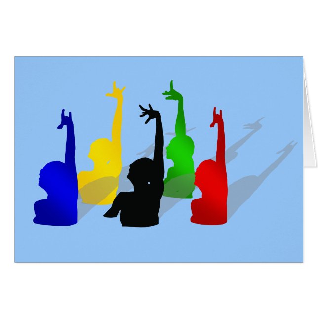 Synchronisch gesynchroniseerde zwemmers (Voorkant Horizontaal)