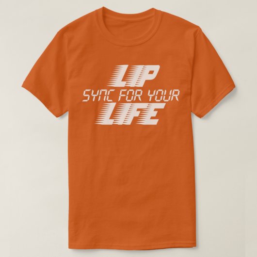 Synchroniseer je leven 2 t-shirt (Design voorkant)
