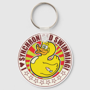 Synchronized Love Duck Sleutelhanger