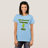 Synchronized Swimming Chick T-shirt (Voorkant volledig)