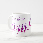 Synchroon skateeg mok arabesque paars (Voorkant links)