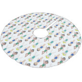 Synchroon synchroon voor synchroon Swimmer Girls S Kerstboom Rok (Gekanteld)