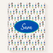 Synchroon synchroon voor synchroon Swimmer Girls S Notitieboek (Voorkant)