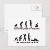 Synchroon zwemmen briefkaart (Voorkant / Achterkant)