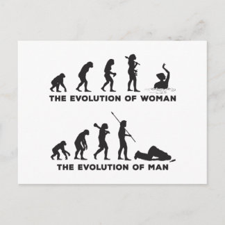 Synchroon zwemmen briefkaart